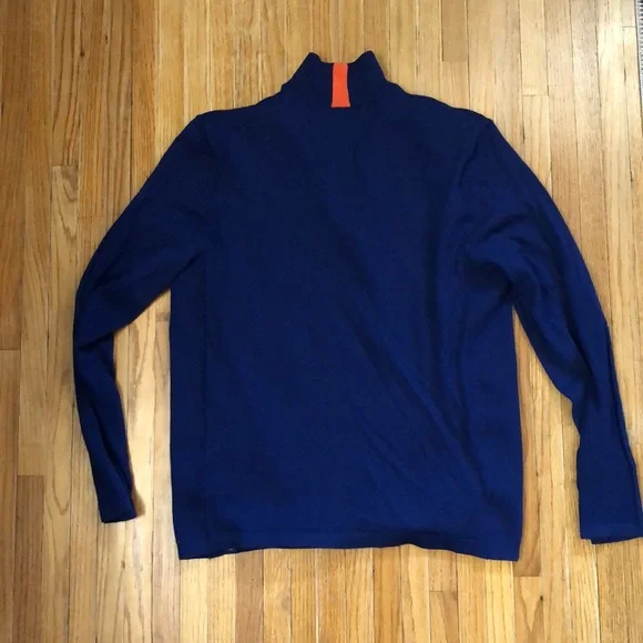 Ralph Lauren RLX performance wind blocking sweater navy blue men’s L - Picture 8 of 8